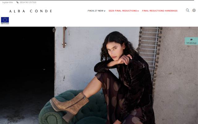 Alba Conde storefront