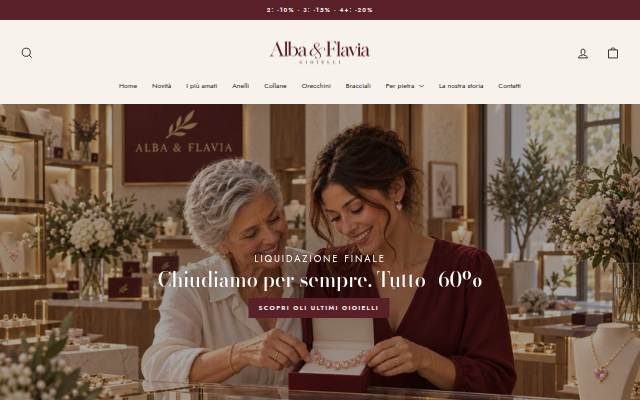 Alba &amp; Flavia storefront