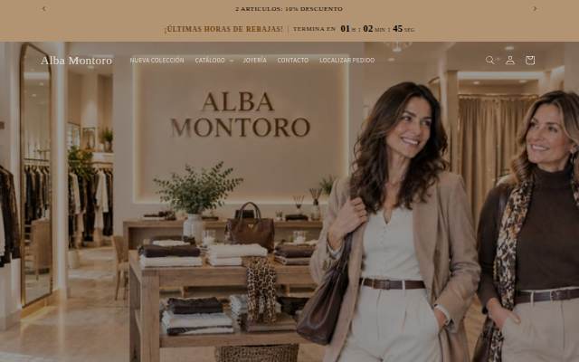Alba Montoro storefront