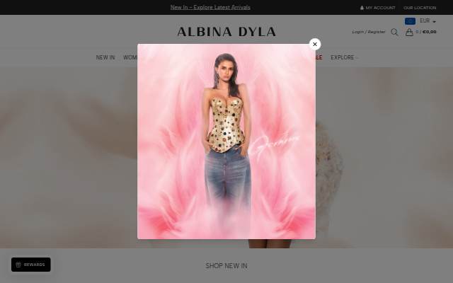 ALBINA DYLA storefront