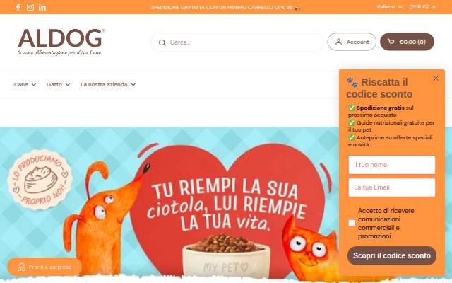 Aldog Srl storefront