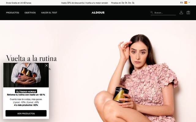 Aldous - ES storefront