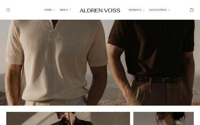 Aldren Voss storefront