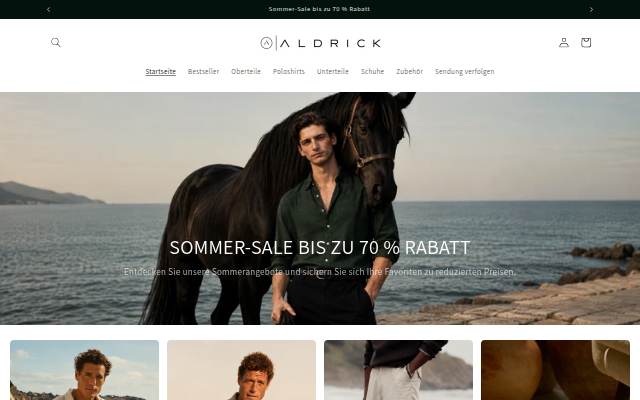 Aldrick storefront