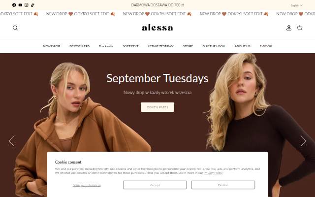 ALESSA storefront