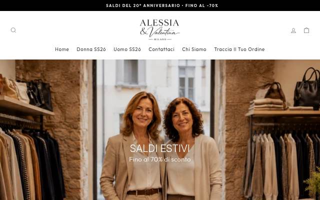 Alessia &amp; Valentina storefront