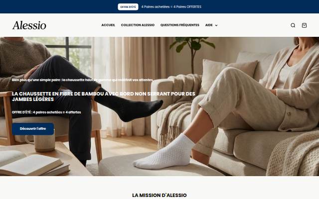 Alessio Underwear storefront