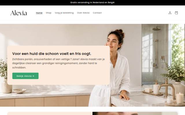 Alevia storefront