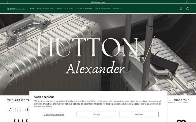 Alexander Hutton storefront