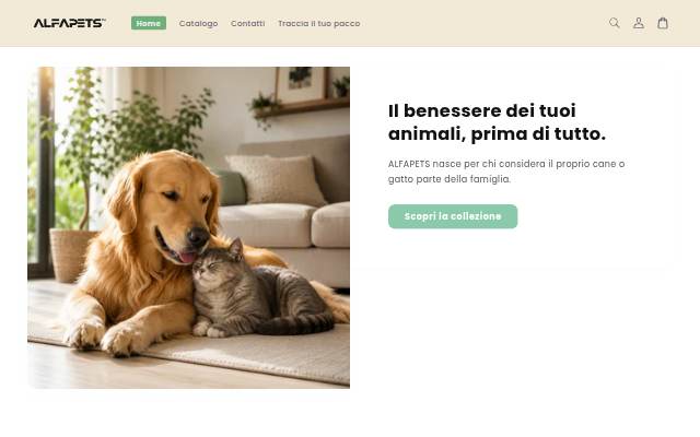 ALFAPETS storefront