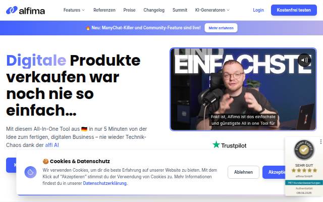 All-In-One-Tool für digitale Produkte (14 Tage kostenfrei testen) storefront