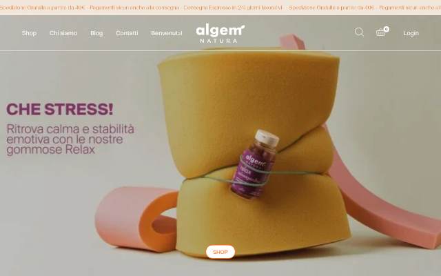 Algem Natura storefront