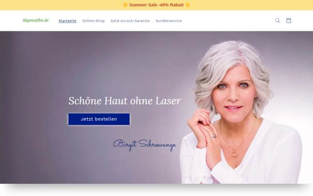 Algensalbe storefront