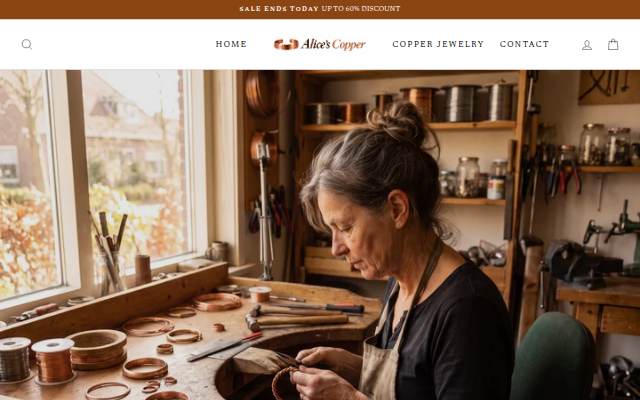 Startseite von Alices Copper