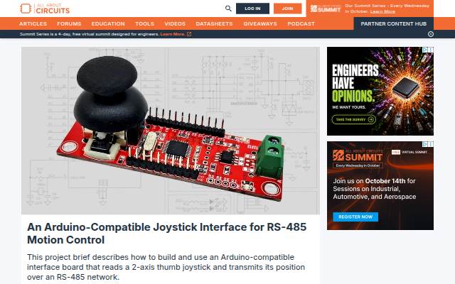 All About Circuits storefront