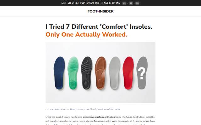 I Tried 7 Different 'Comfort' Insoles. Only One Actually Worked. storefront