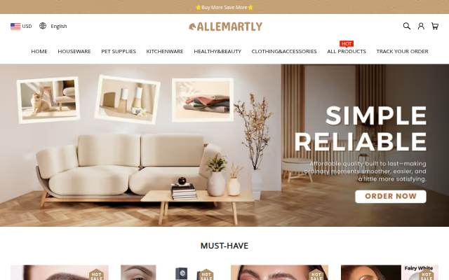 Montra da ALLEMARTLY