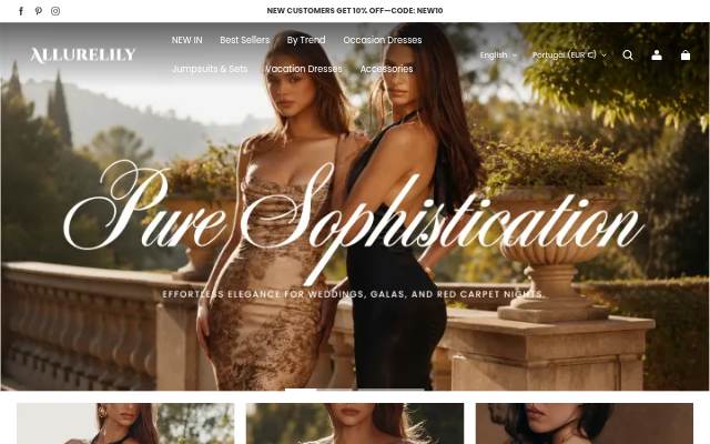 Allurelily storefront