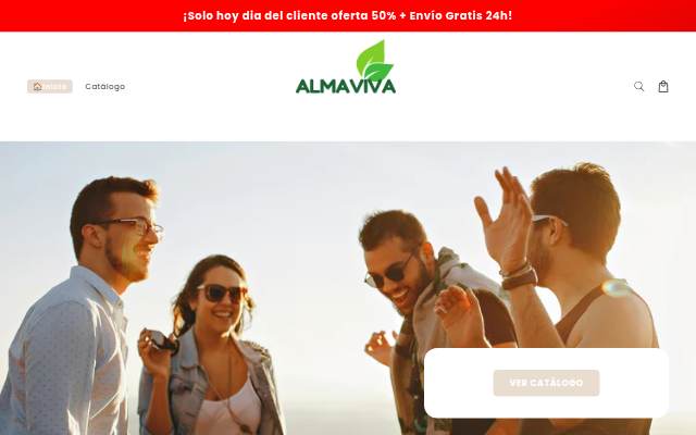 Alma viva storefront