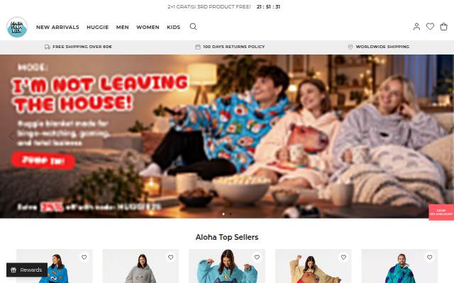 Startseite von Aloha from Deer®