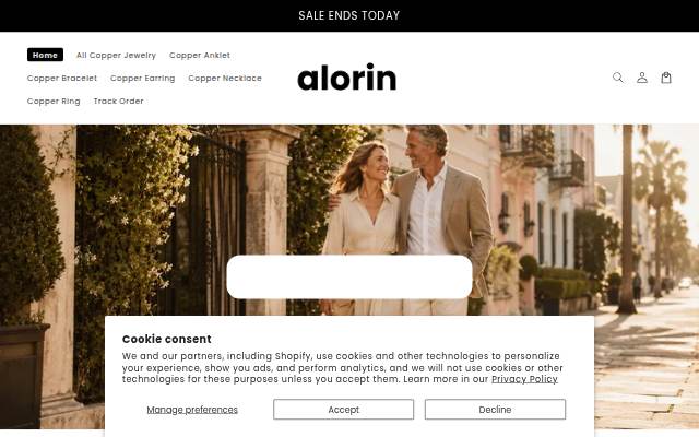Alorin storefront