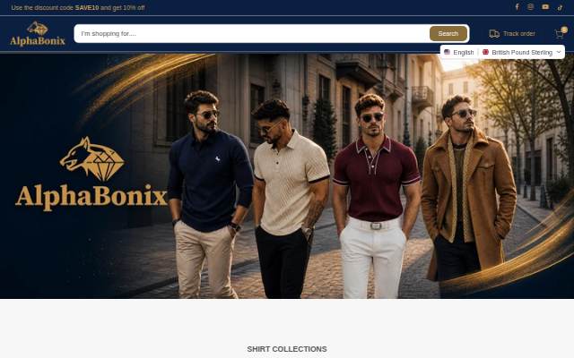 Alphabonix storefront