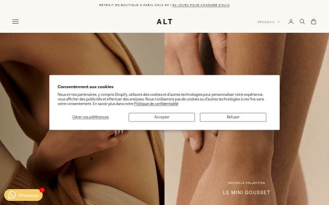 ALT Paris storefront