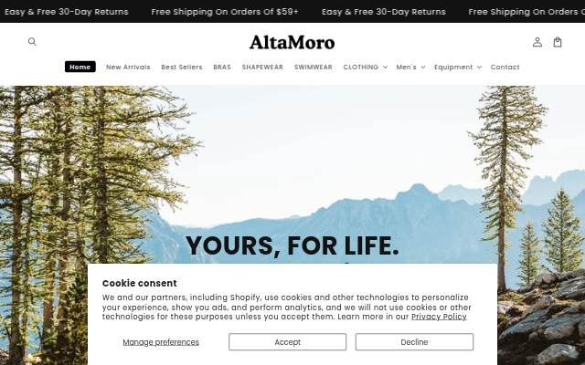 AltaMoro-com storefront