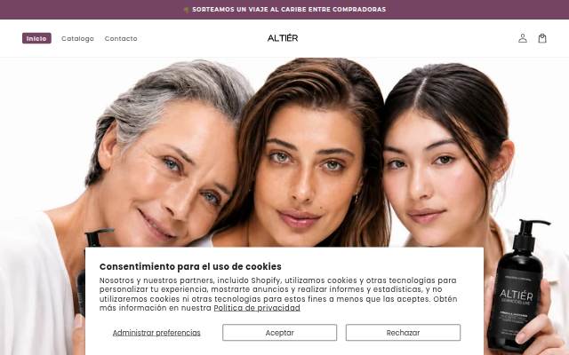 Altiér Mexico storefront
