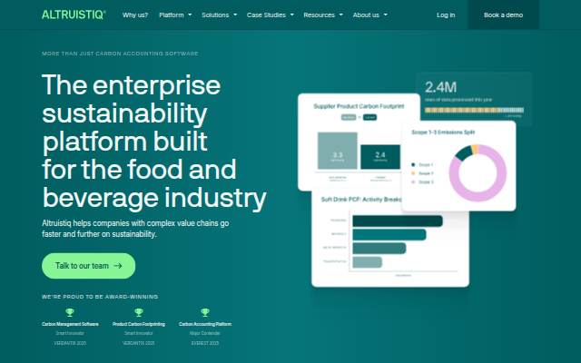 Altruistiq storefront