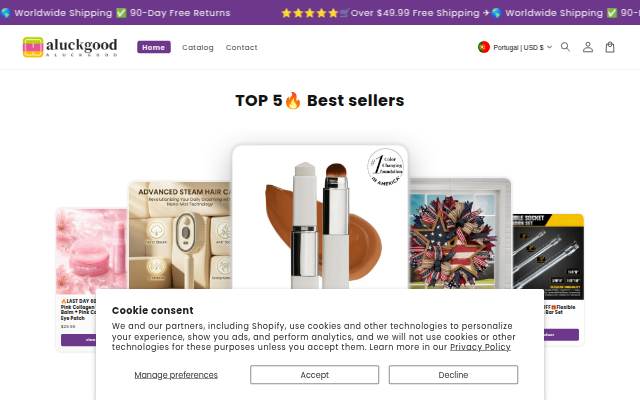 aluckgooday storefront