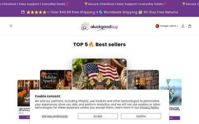 aluckgoodbuy storefront