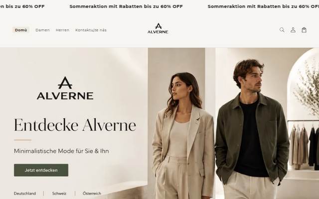 Alverne Shop storefront