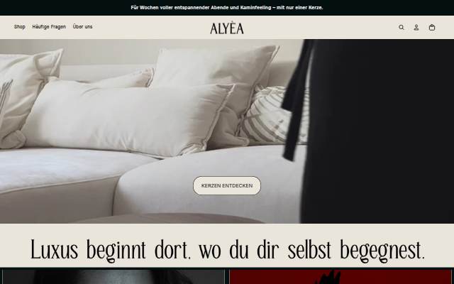 ALYÈA storefront