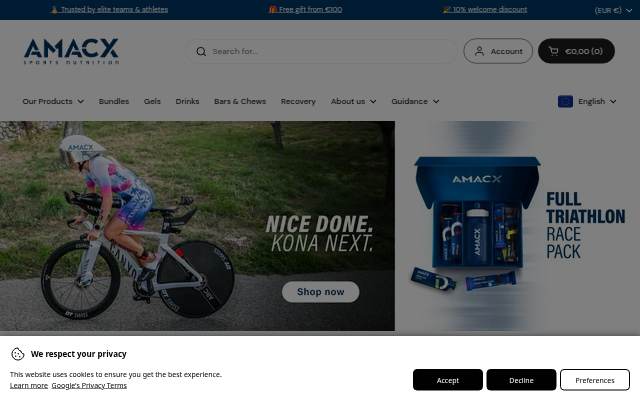 Amacx.com storefront