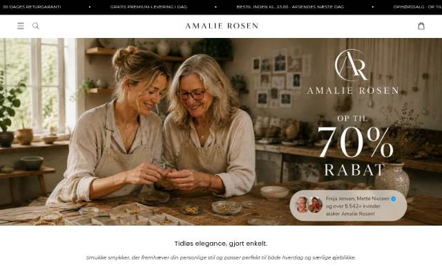 Amalie Rosen storefront