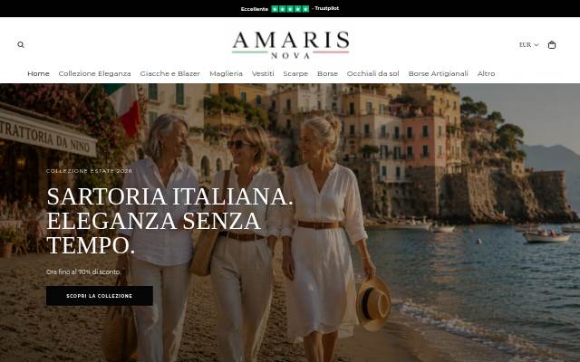 Startseite von Amaris Nova