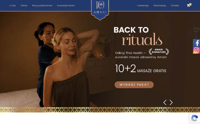 AMARI SPA storefront