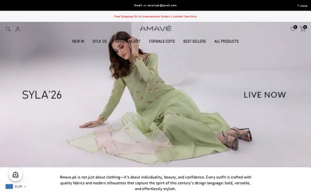 Amave storefront