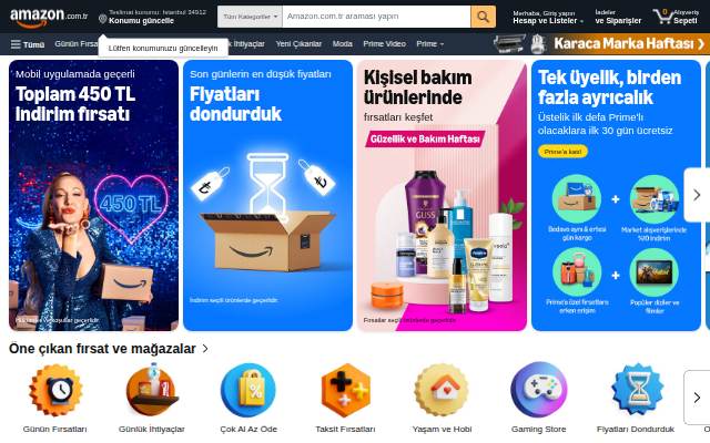 Montra da amazon.com.tr