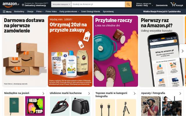 amazon.pl storefront