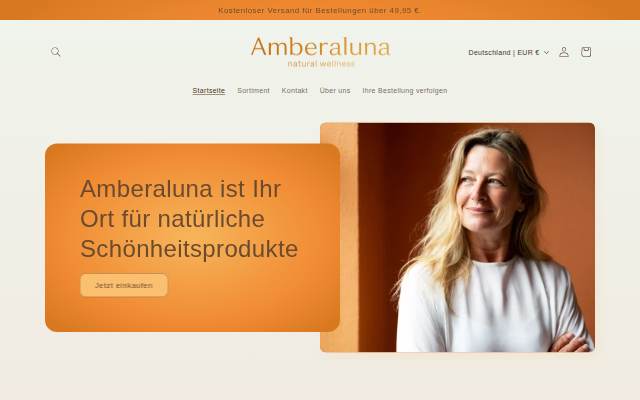 Amberaluna storefront