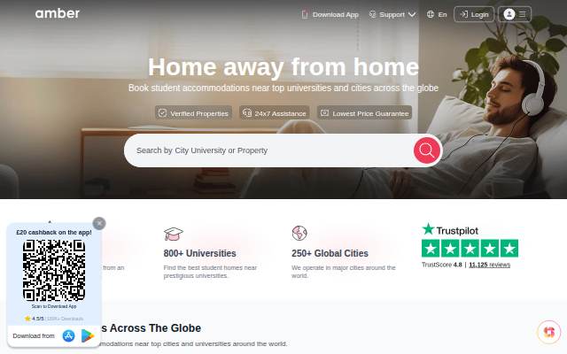 Amberstudent storefront