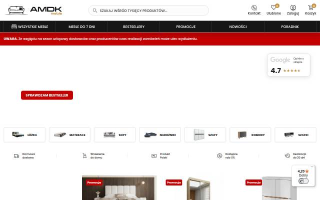 AMDK s.c. storefront