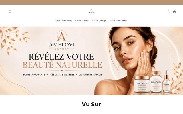 AMELOVI BEAUTY storefront