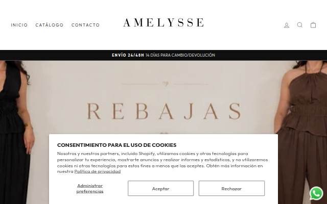 AMELYSSE storefront