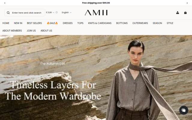 AMII.com storefront