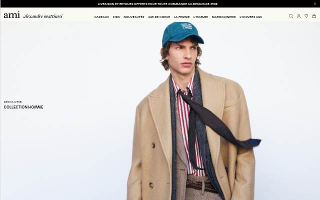 Ami Paris storefront
