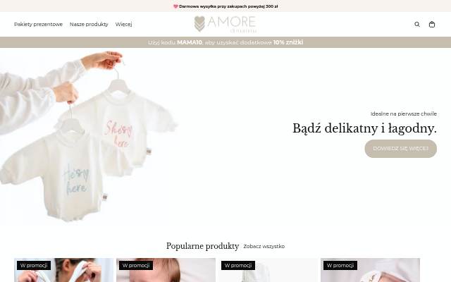 AmoreDiMamma.pl storefront