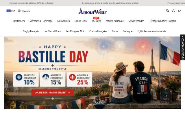 Amourwear storefront